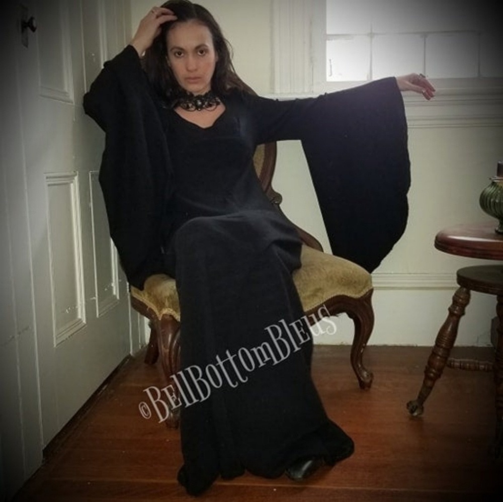 Bell Sleeve Maxi Dress